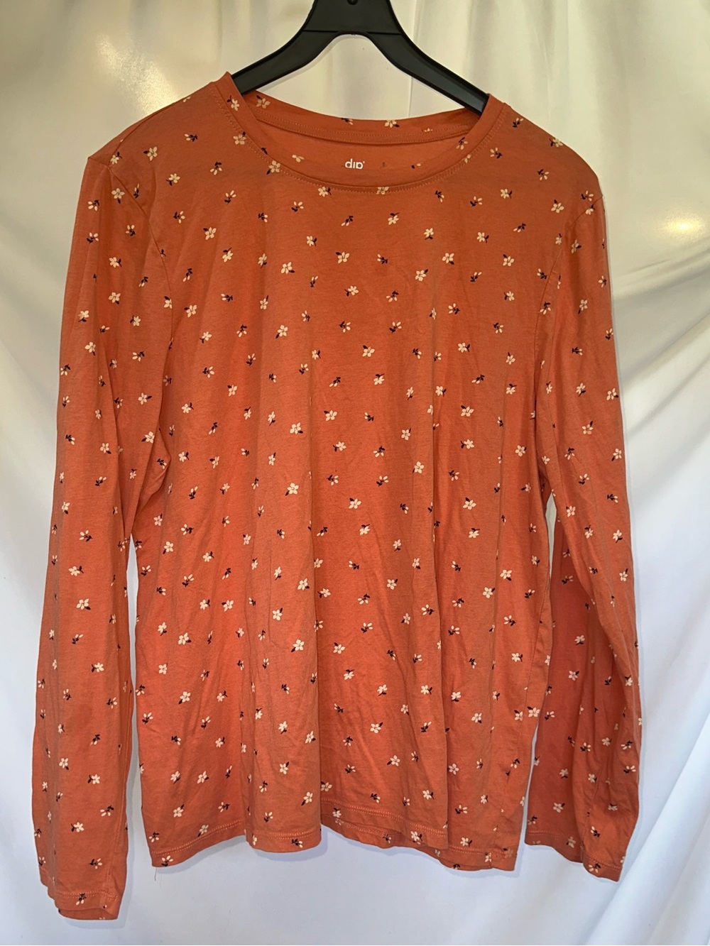 Long-Sleeve Floral Tee